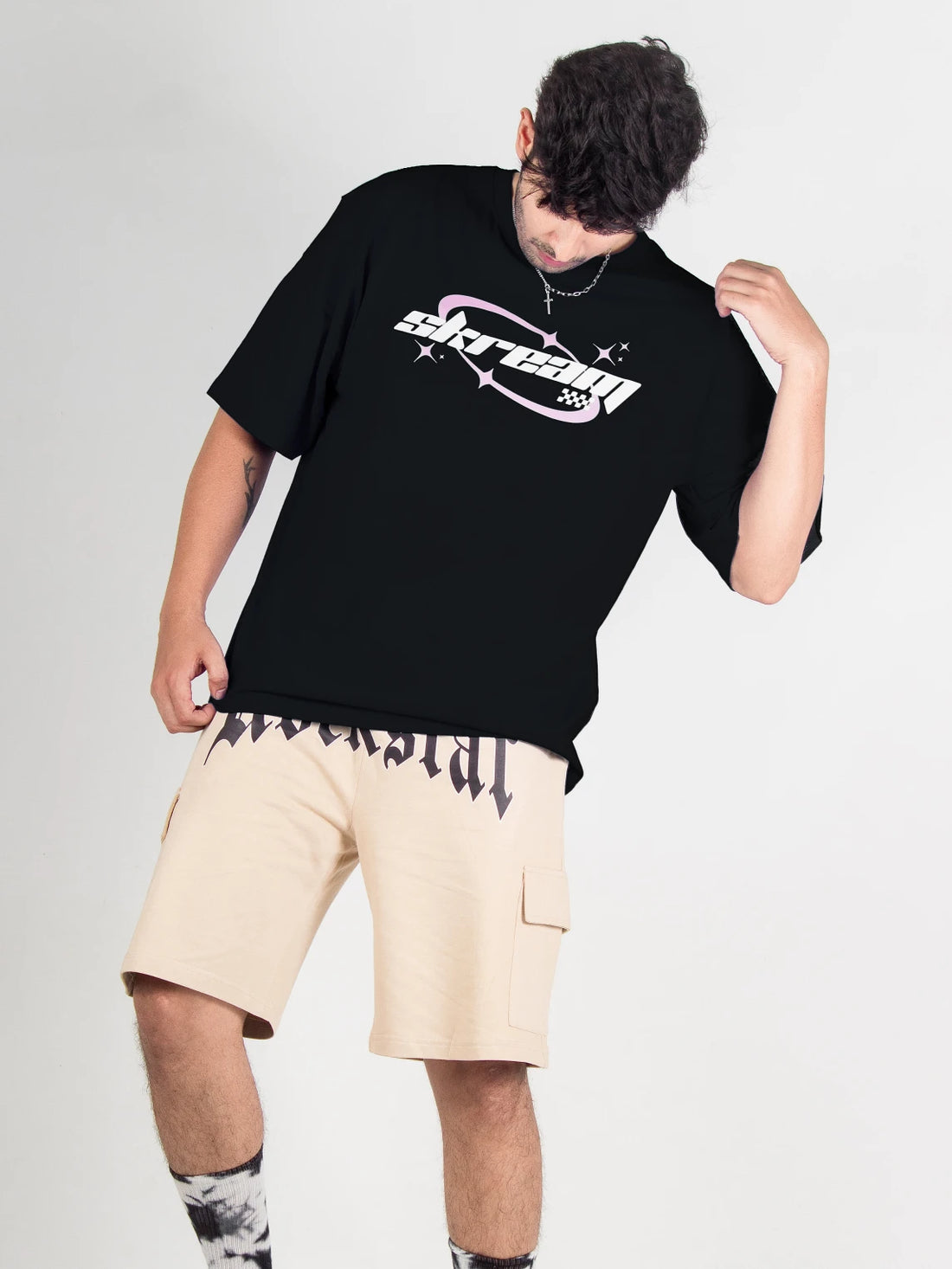 Skream Y2K Oversized T-shirt