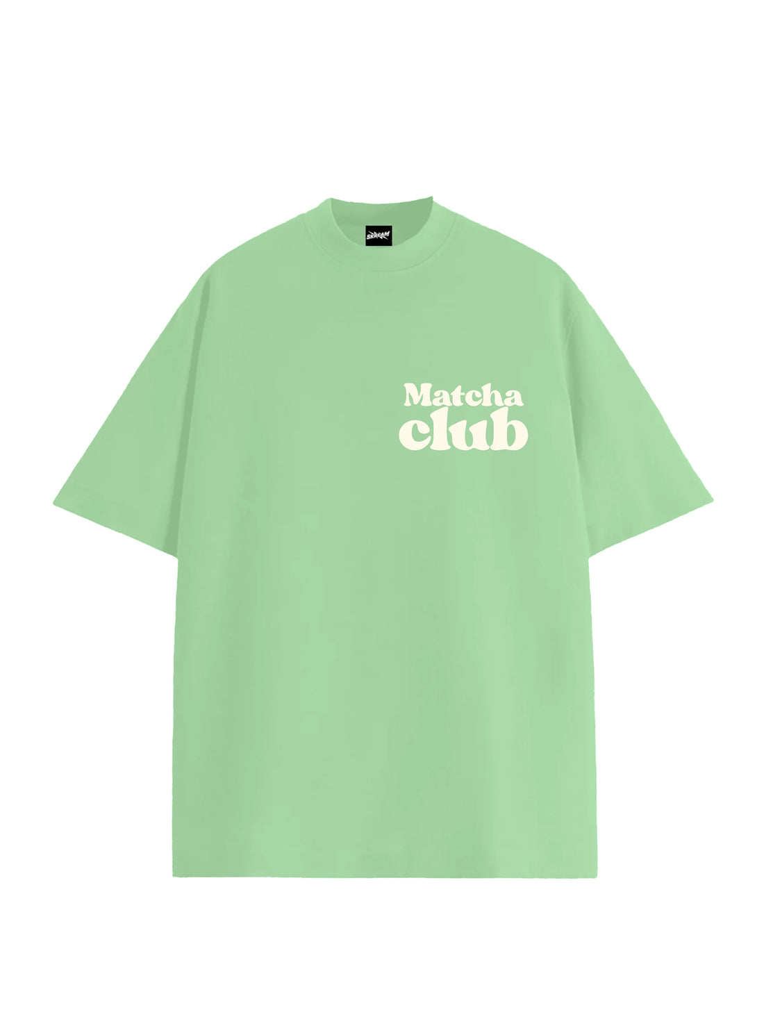 Matcha Club Heavy-Weight Green Oversized T-shirt
