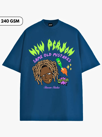 Same Old Mistakes Heavy Weight Oversized Tee