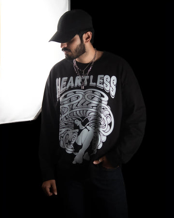 Heartless Oversized Sweatshirt for Men