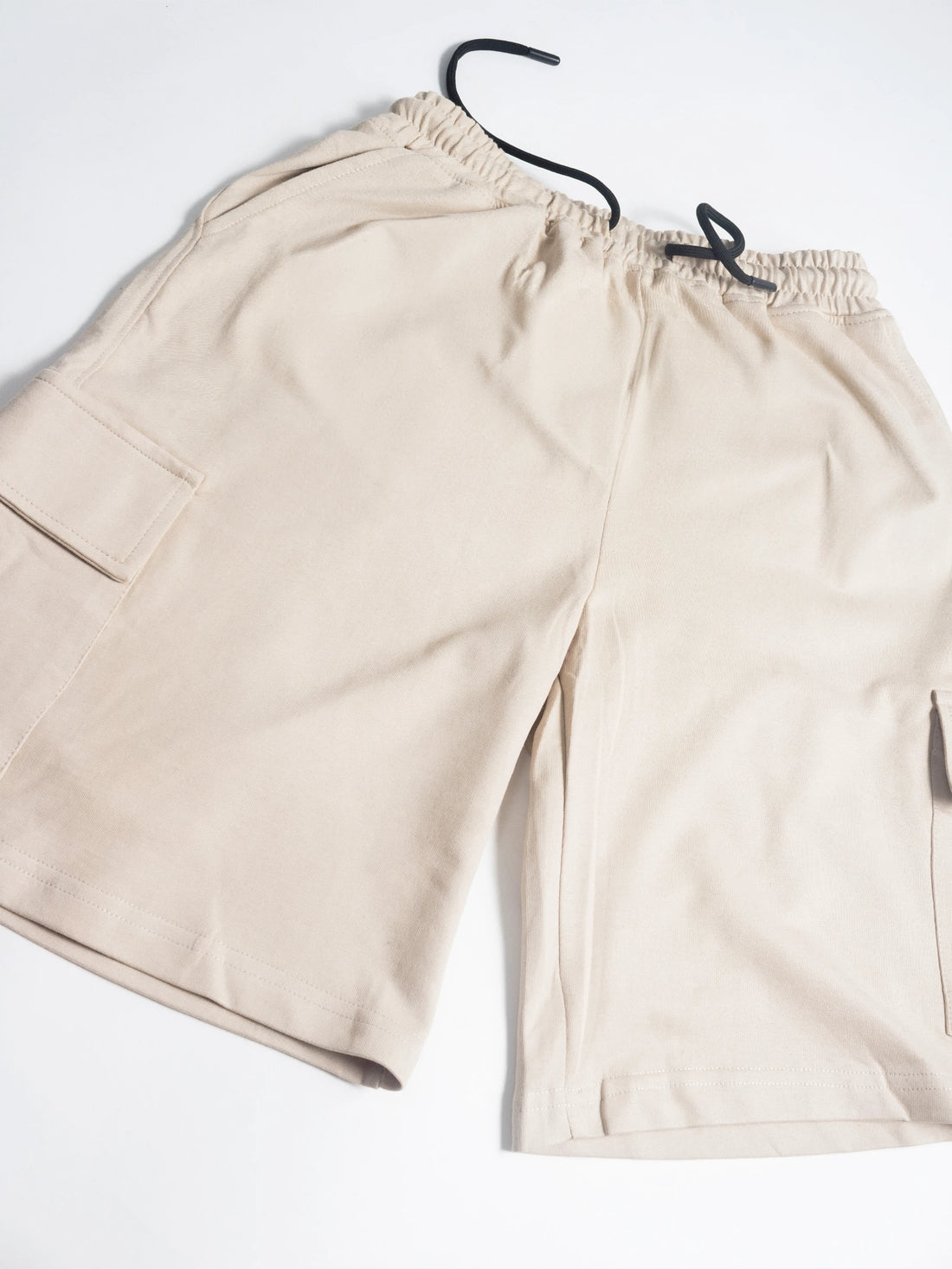 Relaxed Fit Beige Shorts for Men
