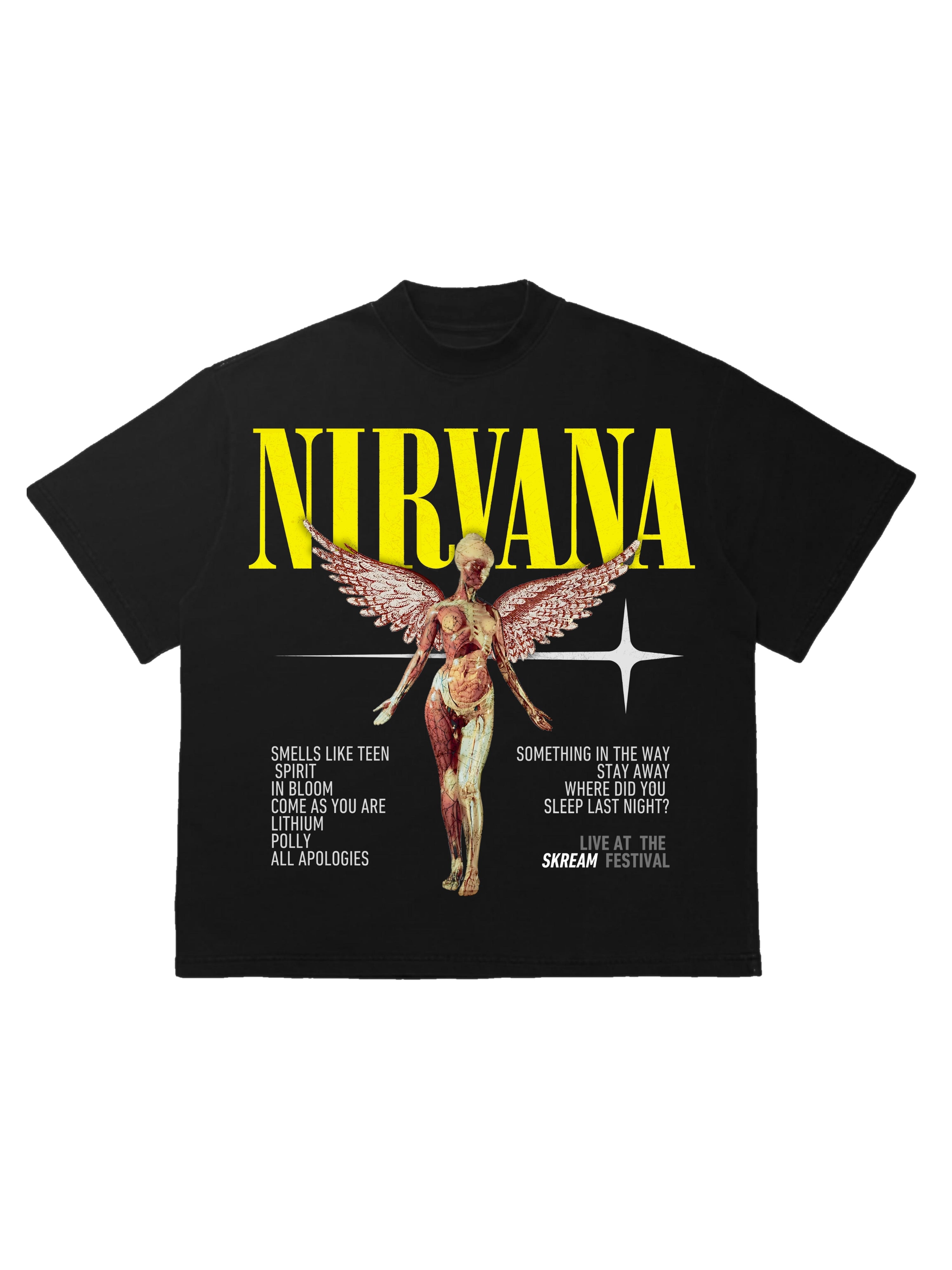 Nirvana X Skream Oversized T-shirt