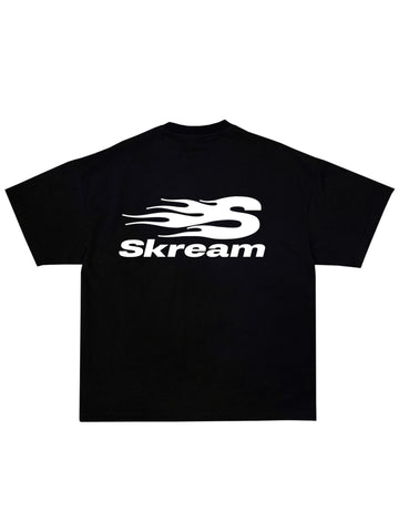 Skream Burn Baby Burn Oversized T-shirt for Men