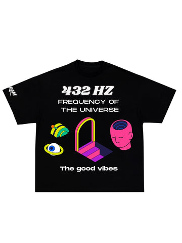 432 Hz Oversized T-shirt for Women