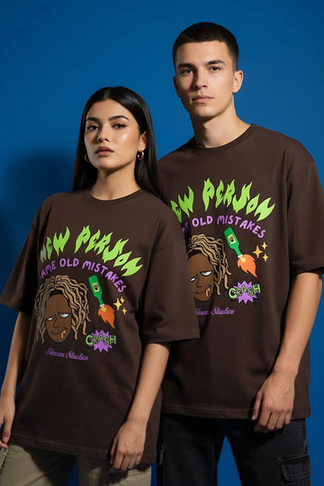 Same Old Mistakes Heavy Weight Oversized Tee