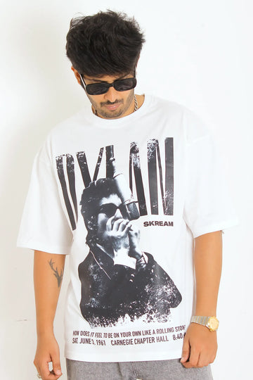 Bob Dylan Vintage Oversized Tee