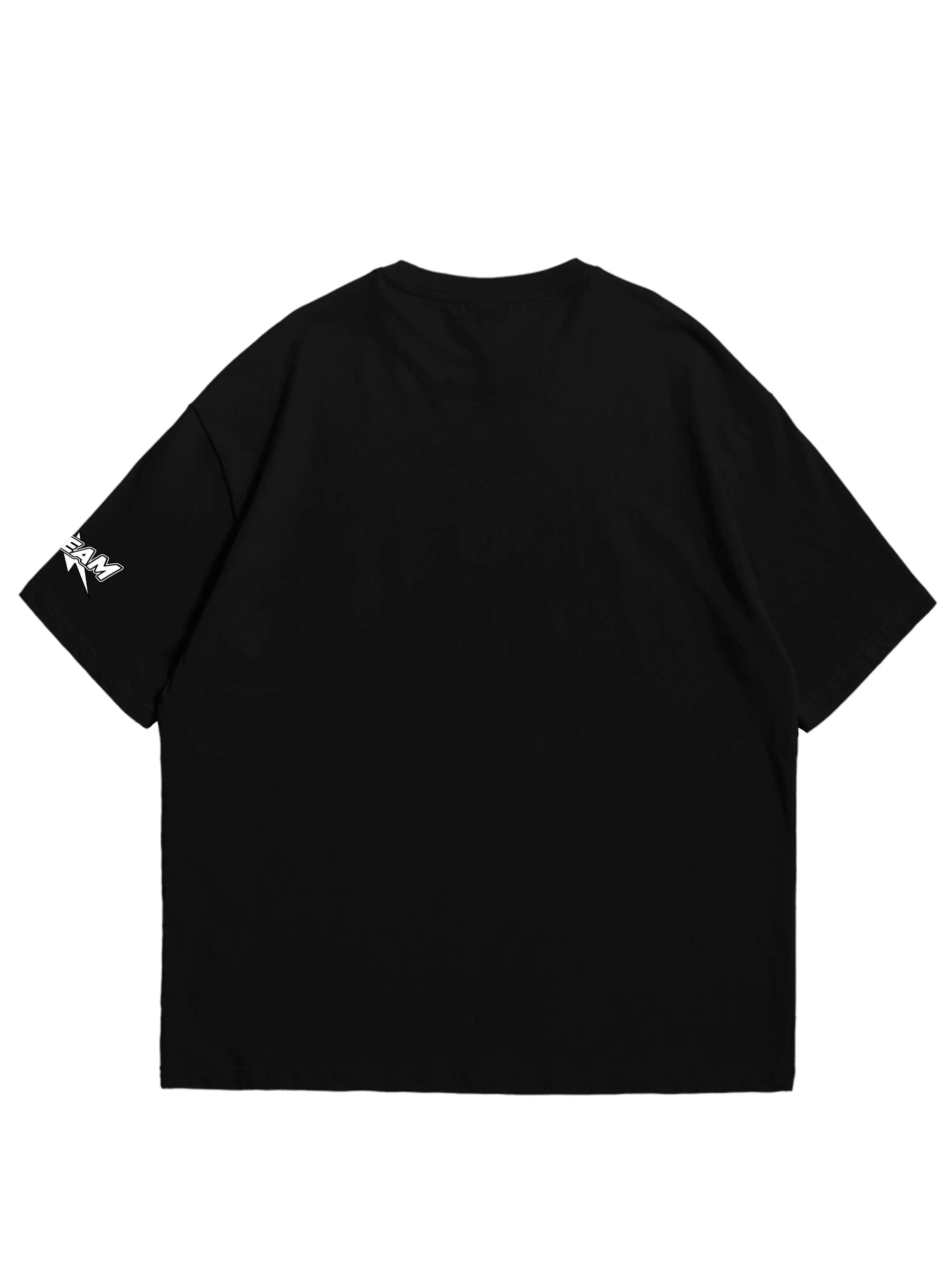 Black oversized T-shirt, Nevermind nirvana rock music band graphic y2k print, skream streetwear t-shirt 