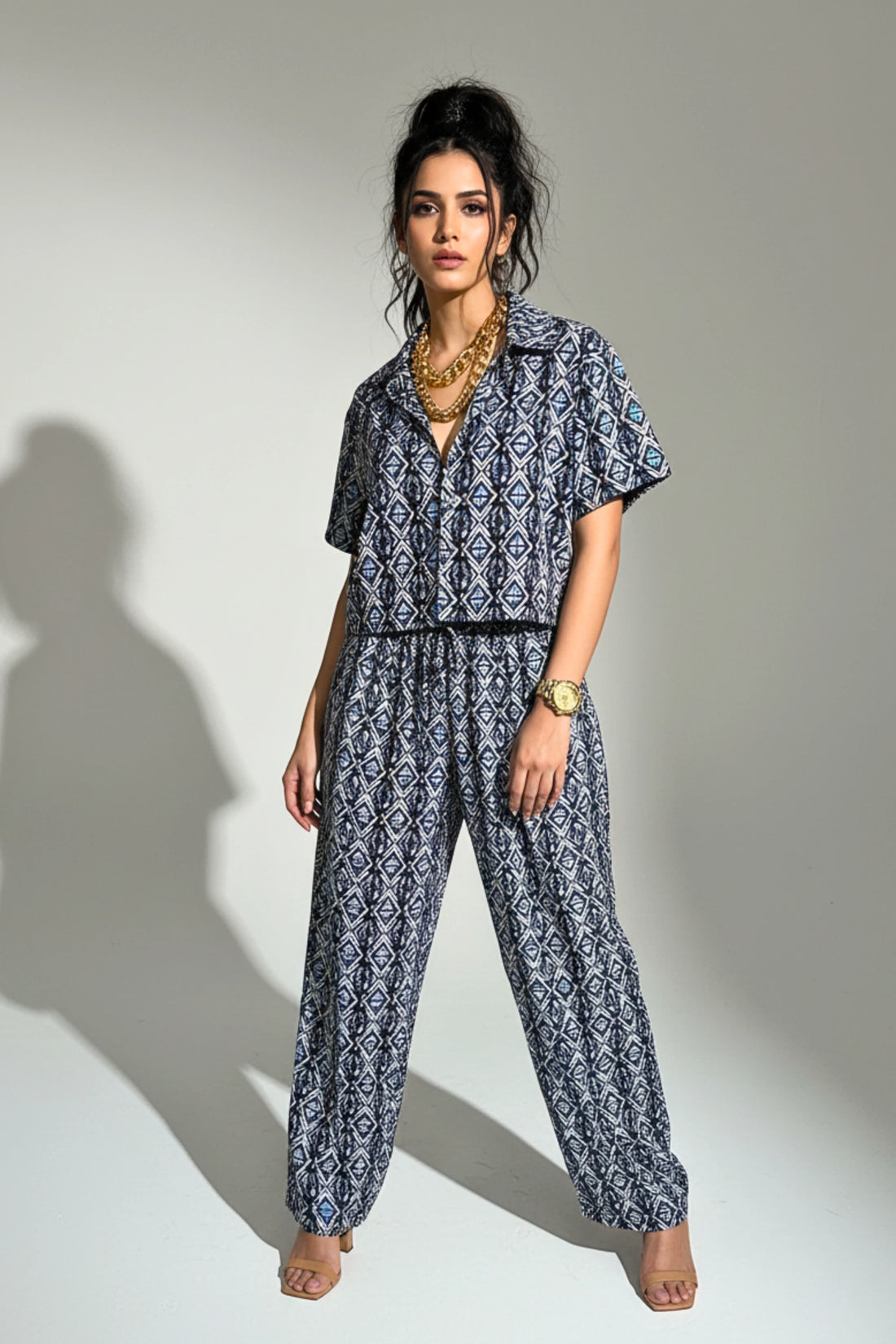 Geometric Print Co-ord Set