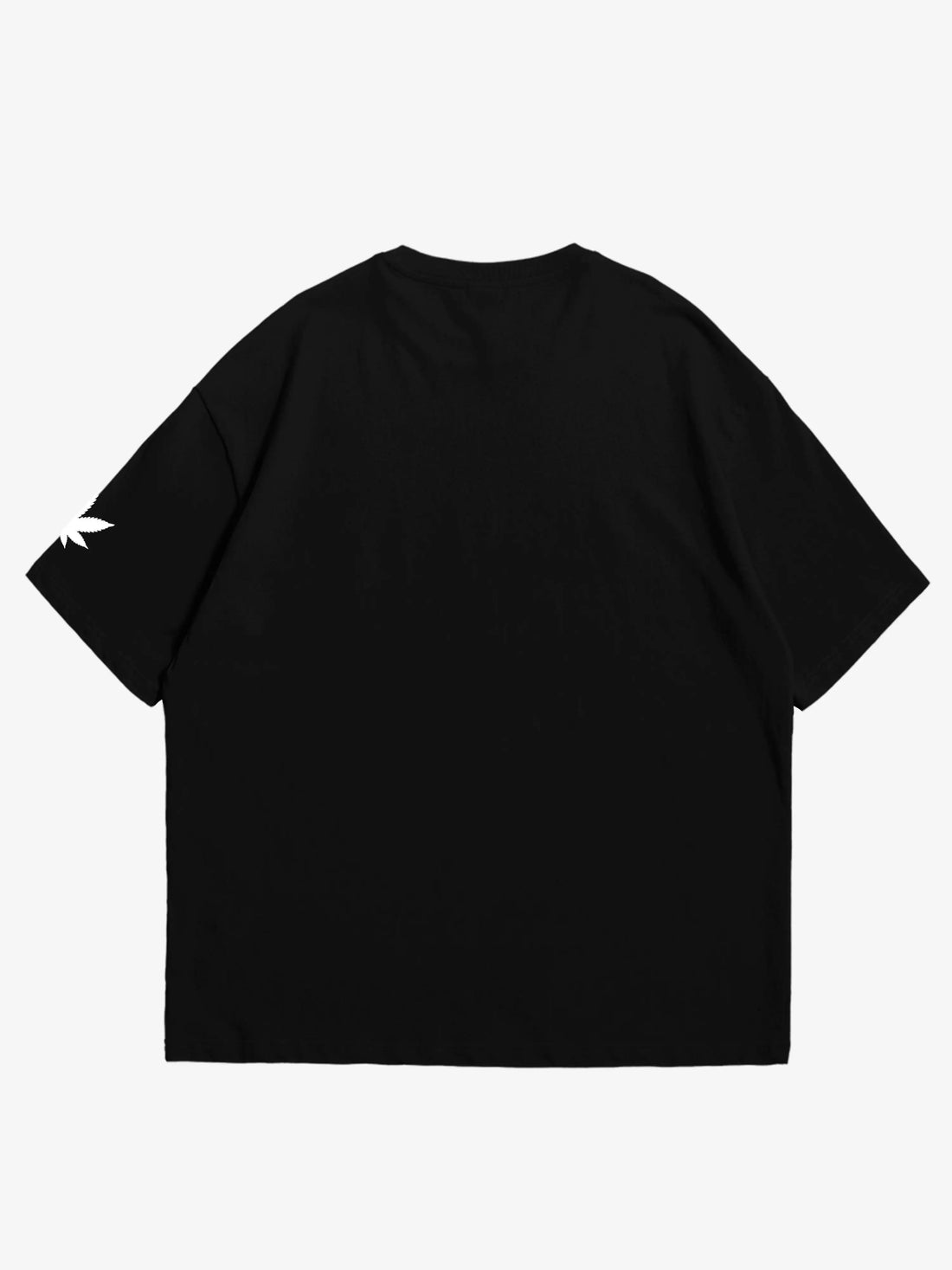 black oversized T-shirt, skream sports 420 y2k print, skream streetwear t-shirt 