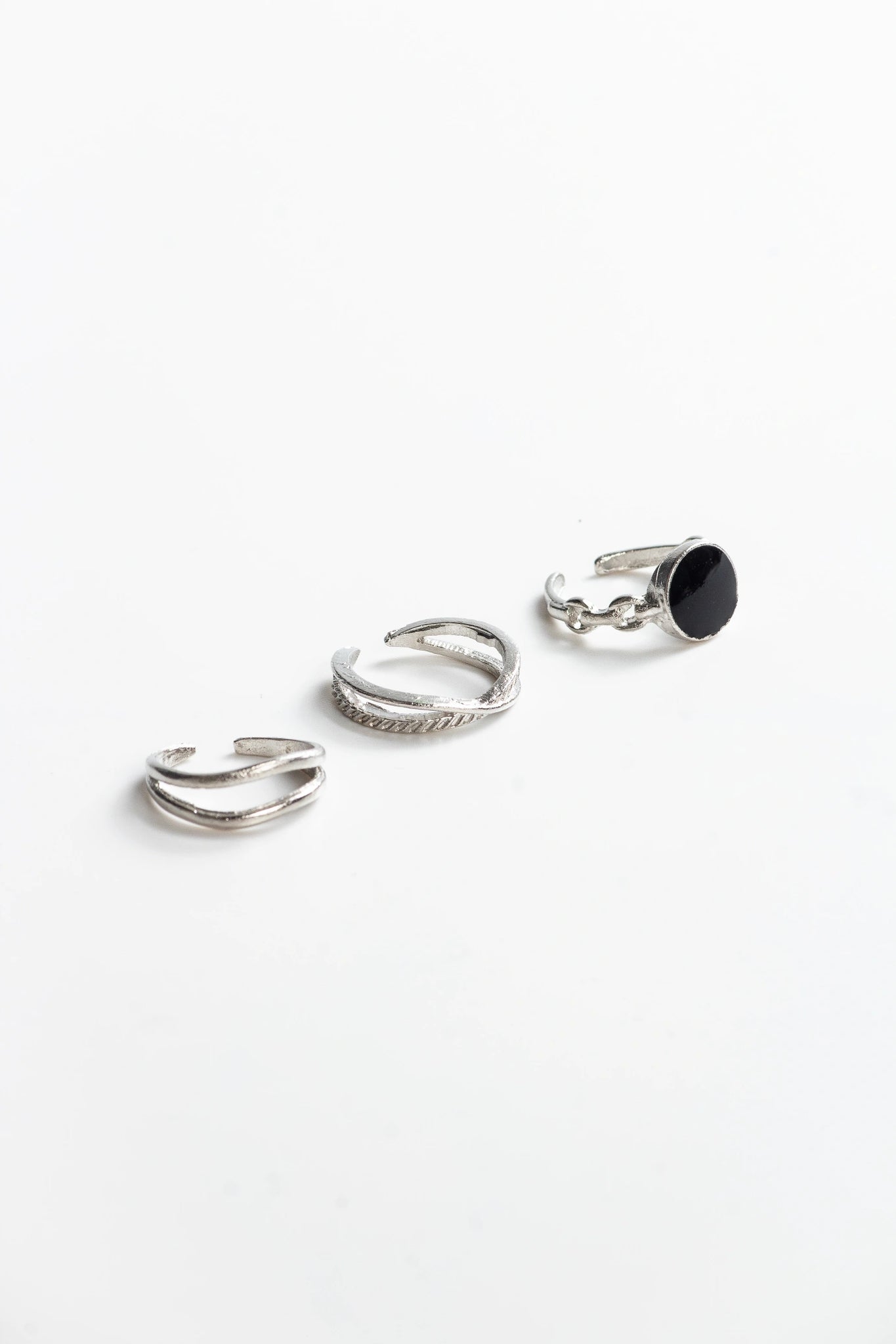 3 Piece Y2k Ring Set for Women