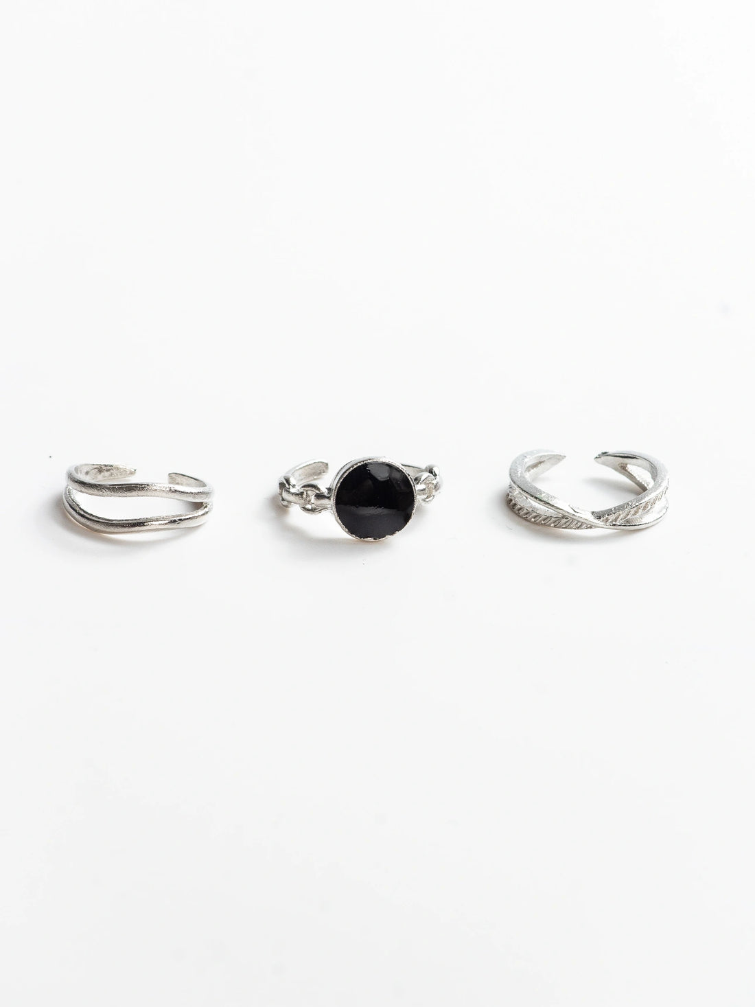 3 Piece Y2k Ring Set for Women