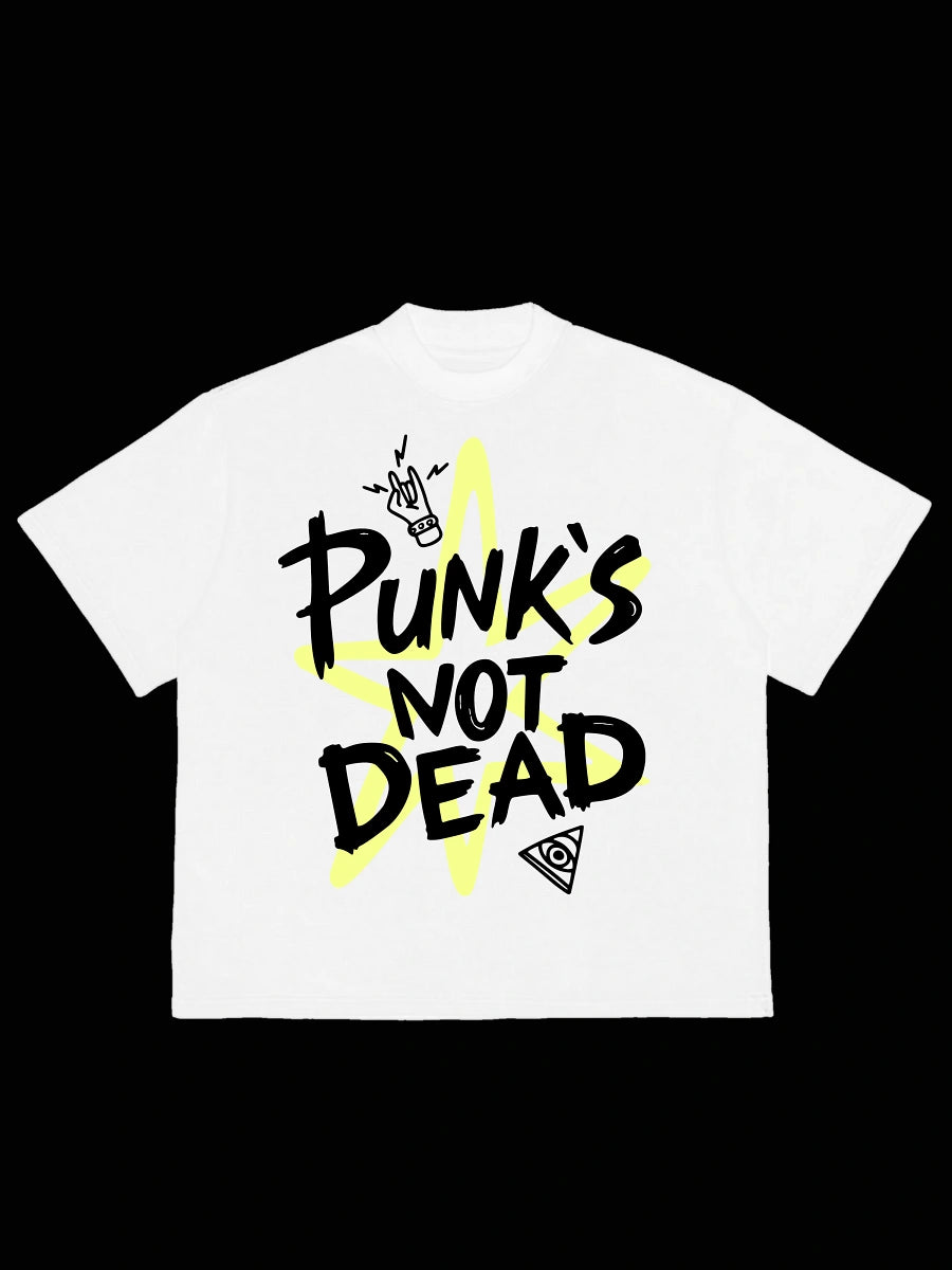 Punk's Not Dead Oversized T-shirt