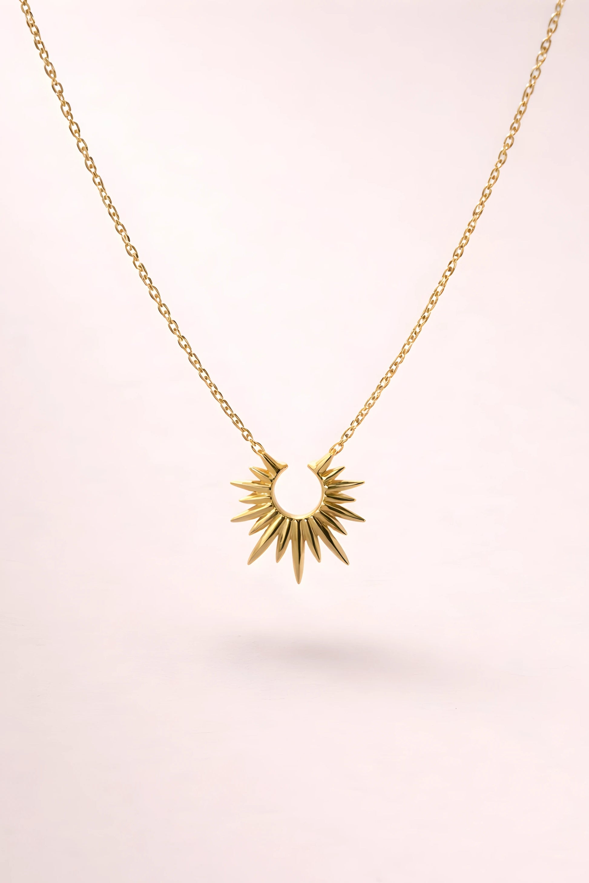 sun pendant necklace