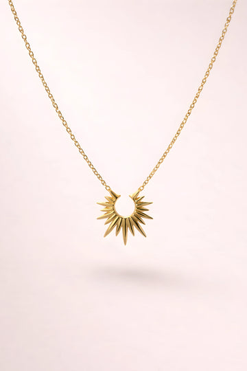 sun pendant necklace