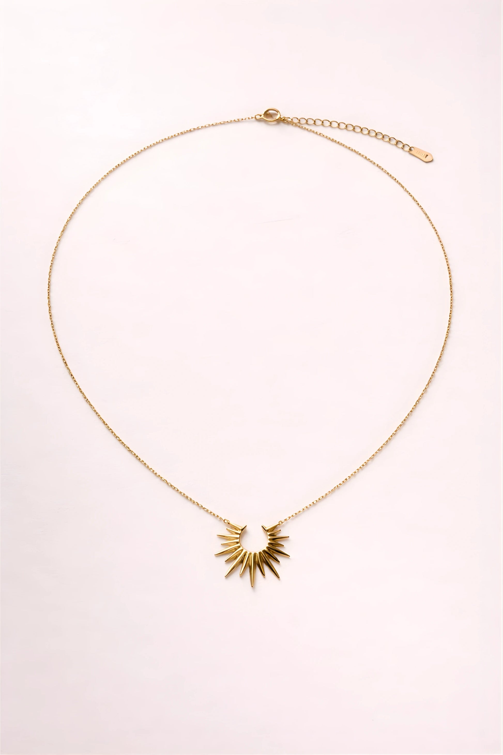 sun pendant necklace