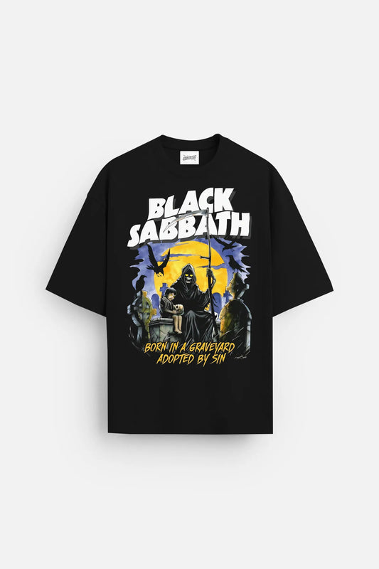 Black Sabbath Oversized Tee