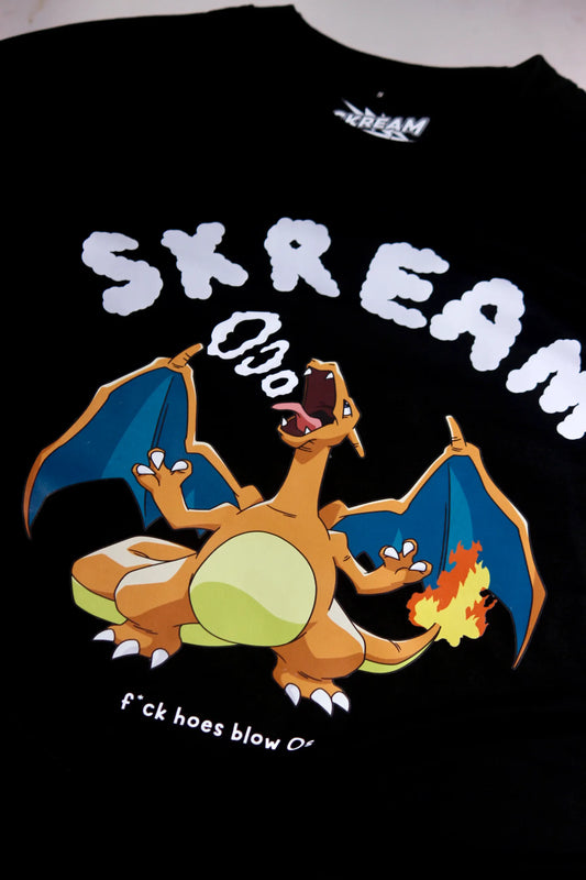 Charizard's puff Pokemon Oversized T-shirt