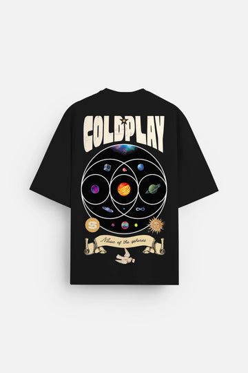 Coldplay - 'Music of the spheres' Oversized Tee