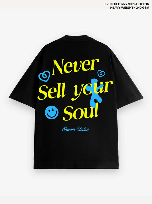 Don't Sell Your Soul Heavy Weight Oversized Tee