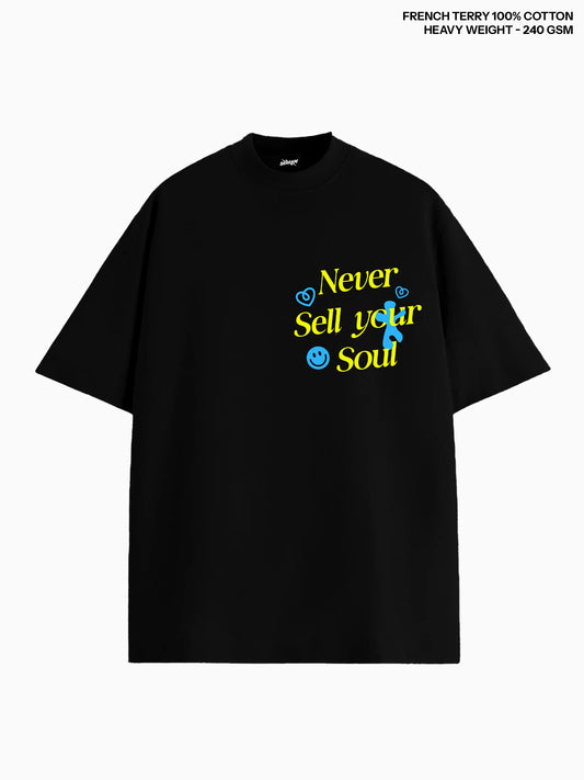 Don't Sell Your Soul Heavy Weight Oversized Tee