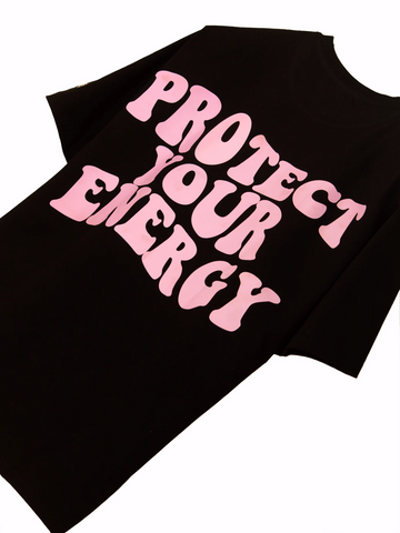 Protect your energy Y2K Oversized T-shirt