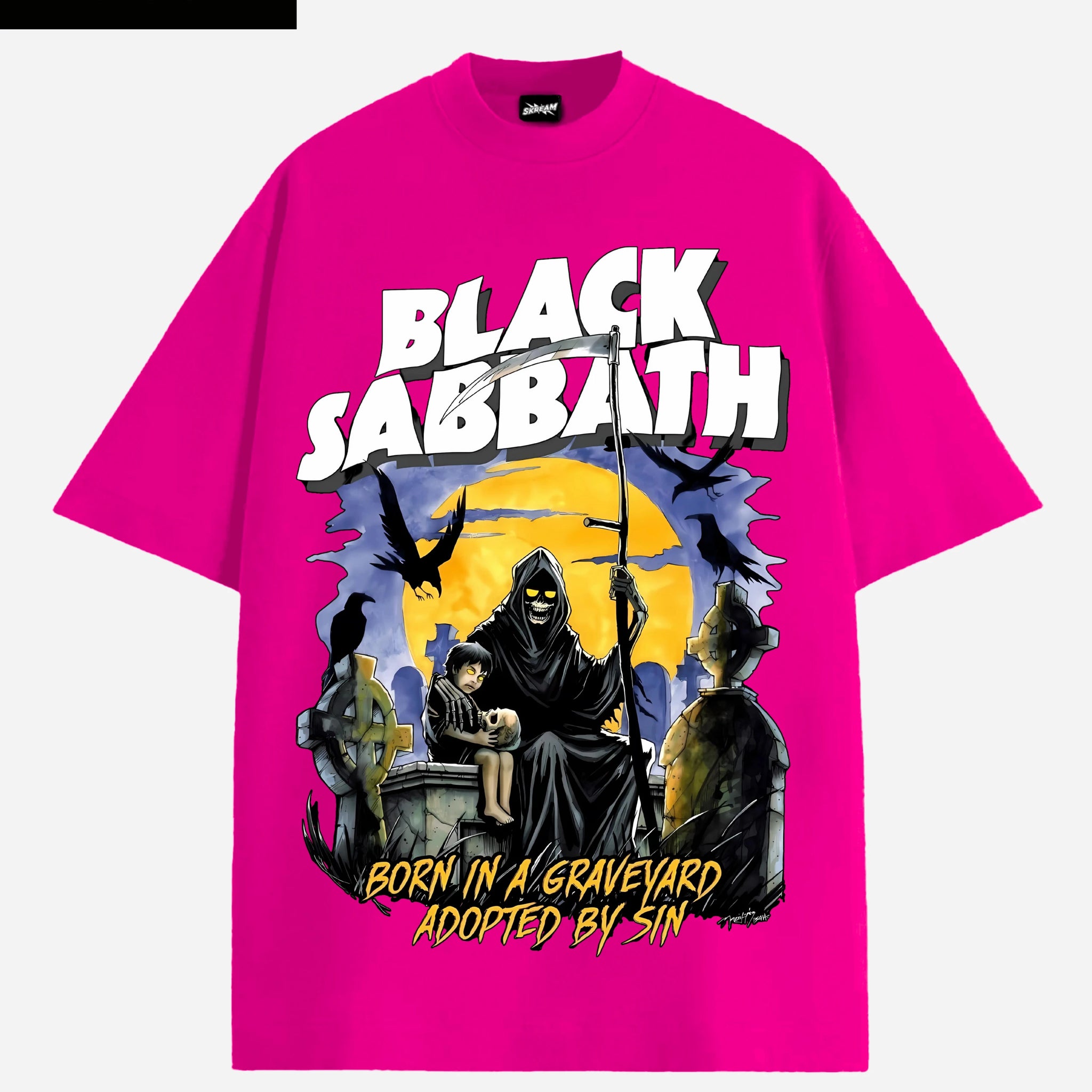 Black Sabbath Oversized Tee