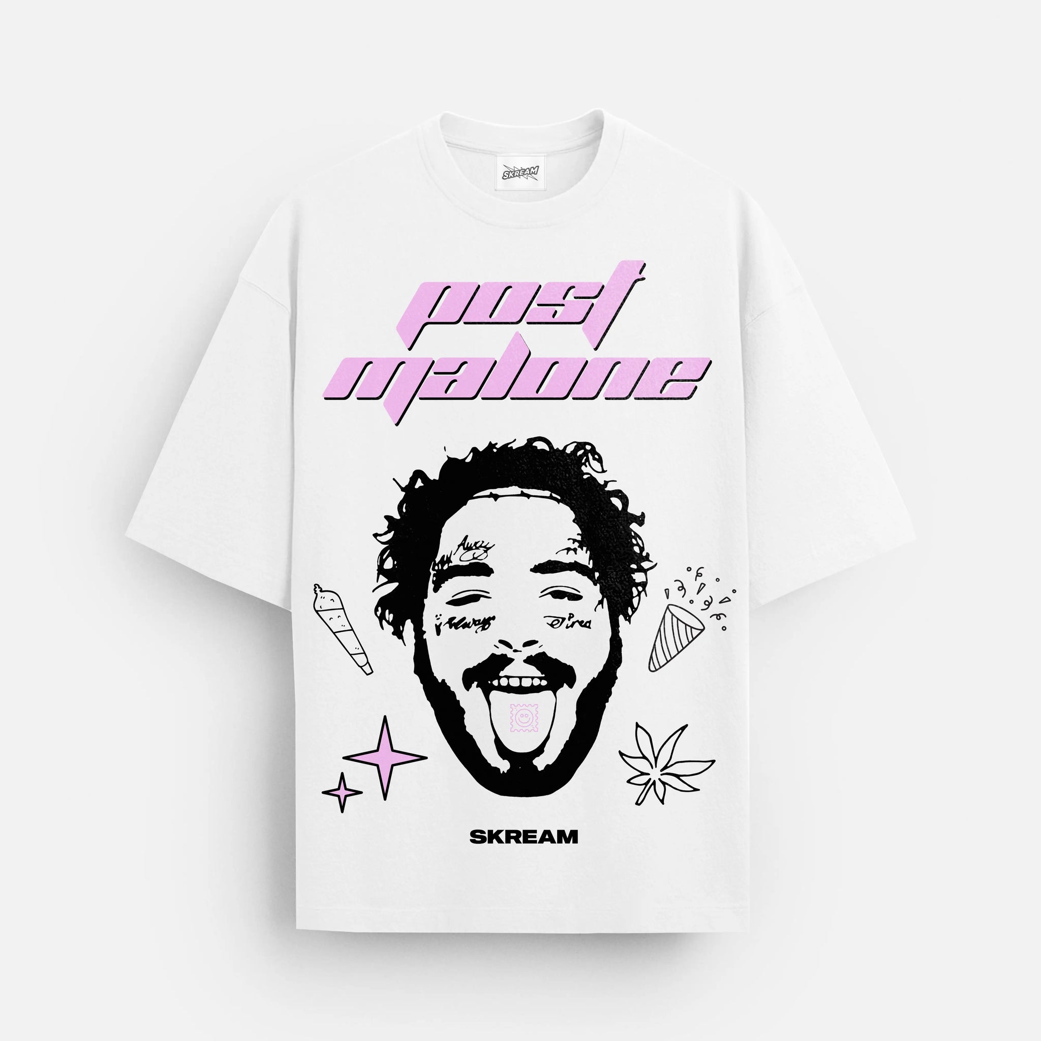 Post Malone Y2K Oversized T-shirt