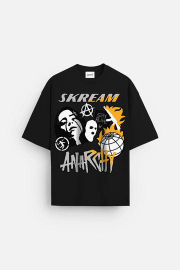 Anarchy Y2K Oversized T-shirt