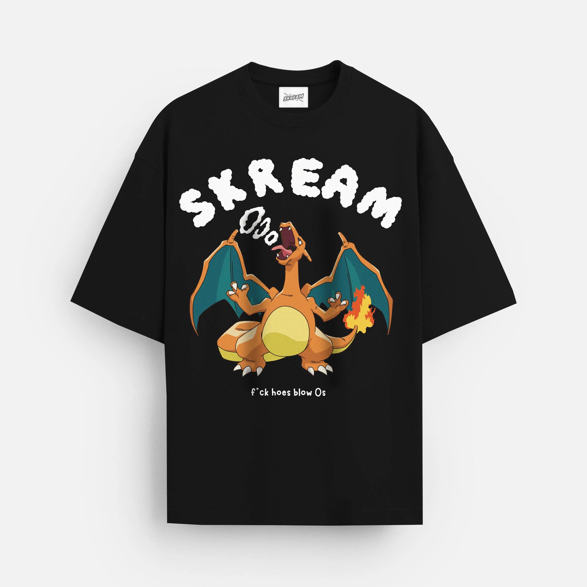 Charizard's puff Pokemon Oversized T-shirt