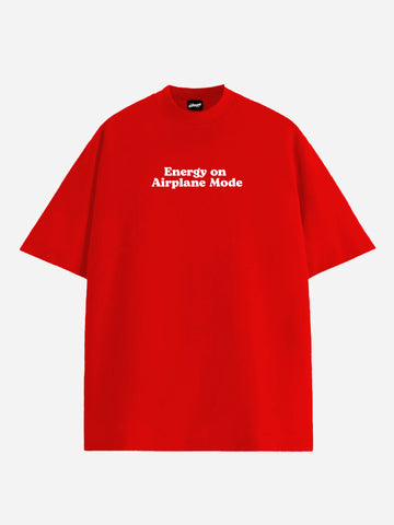 Energy on Airplane Mode Oversized Tee Unisex | SKREAM®