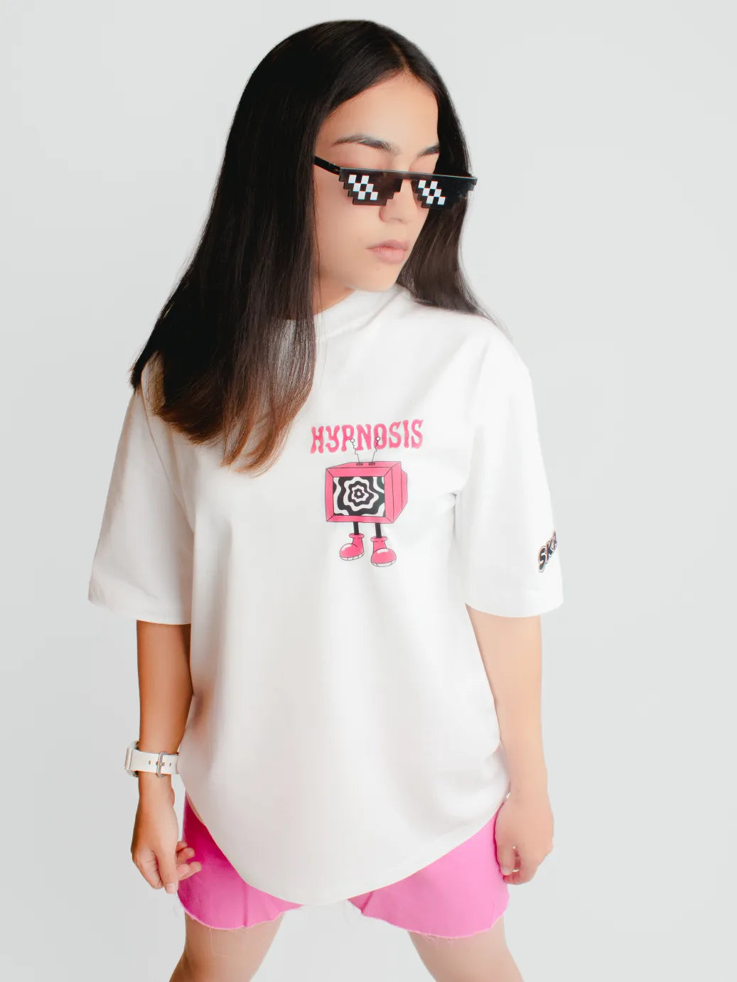 Hypnosis Y2K Oversized T-shirt for Women