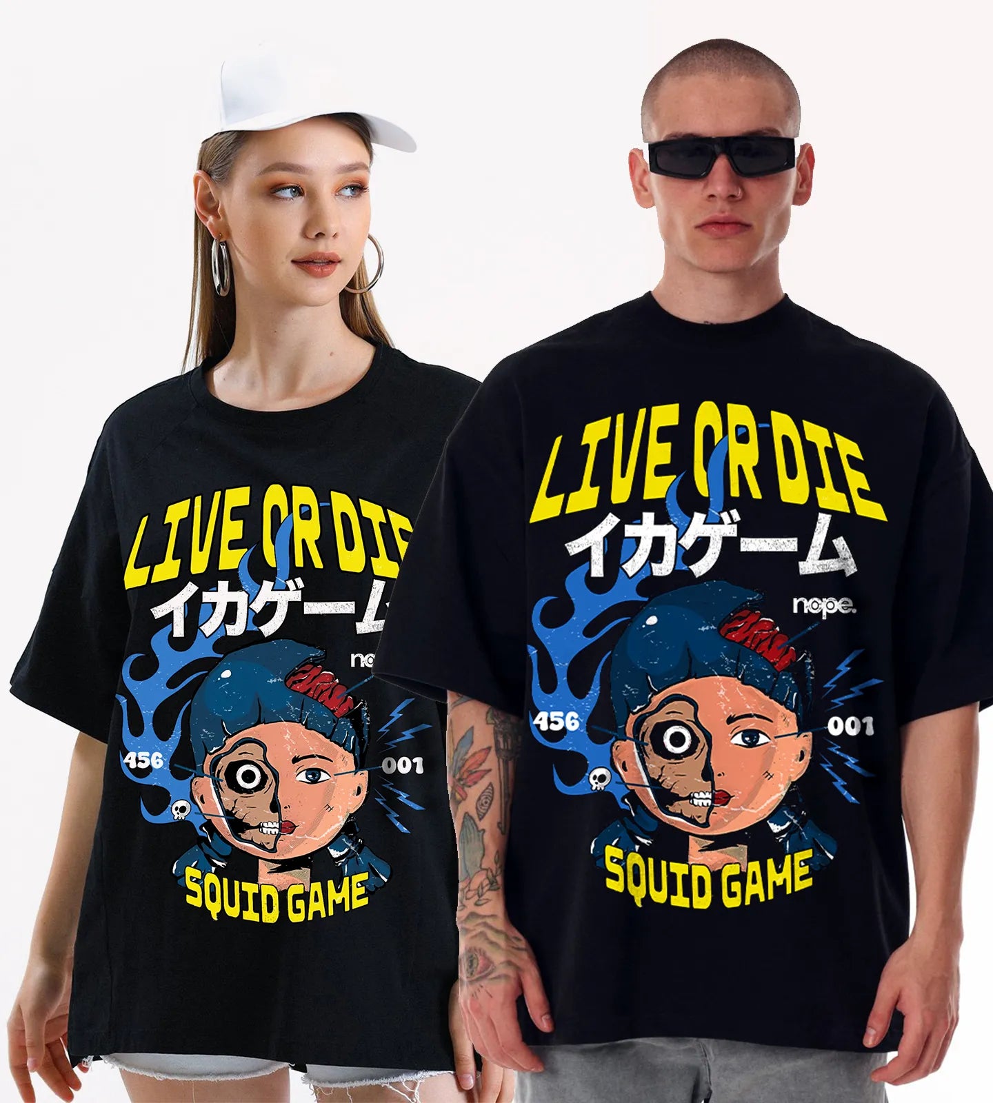  streetwearsquid game oversized tshirt skream.webp